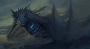 Ice Dragon Viserion Wallpaper