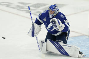 Ice Hockey Best Goaltender Andrei Vasilevskiy Wallpaper