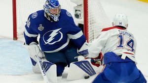 Ice Hockey Tampa Bay Lightning Andrei Vasilevskiy Wallpaper