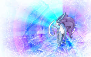 Ice Prism Suicune Wallpaper