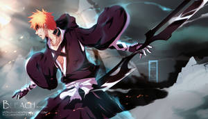 Ichigo Art Poster New Bleach Wallpaper