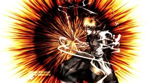 Ichigo Kurosaki Battle Pose Wallpaper
