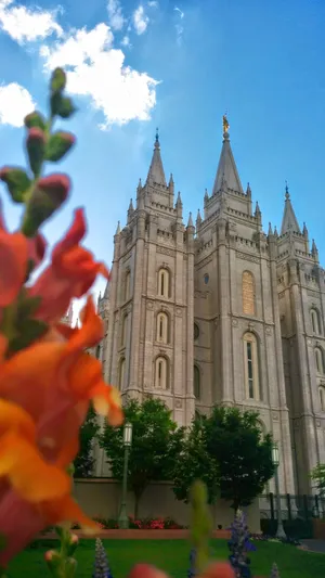 Icon Of Lds Mormon Temple Wallpaper