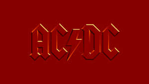 Iconic Ac/dc Band In Action On Stage Wallpaper