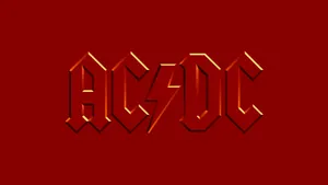 Iconic Ac/dc Band In Action On Stage Wallpaper