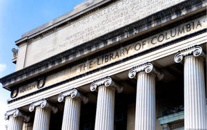 Iconic Low Memorial Library At Columbia University Wallpaper