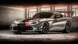 Iconic Style And Electric Speed - The 2019 Dodge Viper Wallpaper
