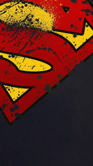 Iconic Superman Logo Wallpaper