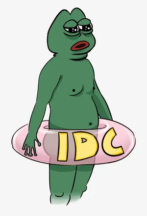 Idc Pepe Funny Discord Pfp Wallpaper