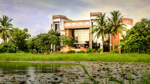 Iim Kolkata Auditorium Wallpaper