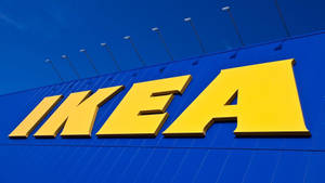 Ikea Logo Store Sign Wallpaper