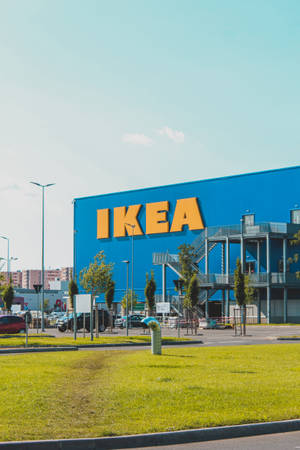 Ikea Store Building Portrait Wallpaper