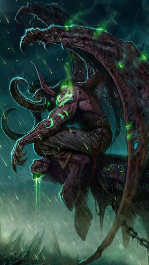 Illidan Stormrage Android Gaming Wallpaper