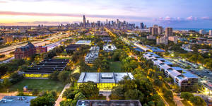 Illinois Institute Of Technology Aerial Shot Wallpaper