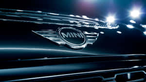 Illuminated Mini Cooper Logoon Car Grille Wallpaper