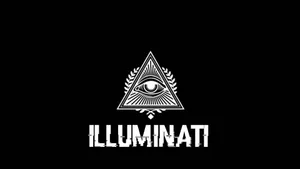 Illuminati Black And White Symbol Wallpaper