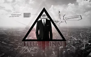 Illuminati Triangle Man Wallpaper