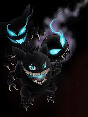 Illuminating The Dark With A Gengar Wallpaper