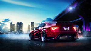 Illuminating Toyota Gt 86 Wallpaper