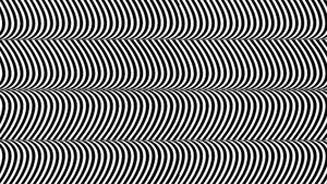 Illusion Curved Lines Wallpaper