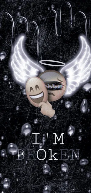 I’m Ok Sad Depressing Wallpaper