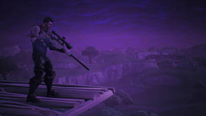 Image A 1920x1080 Hd Wallpaper Of The Popular Video Game, Fortnite Wallpaper