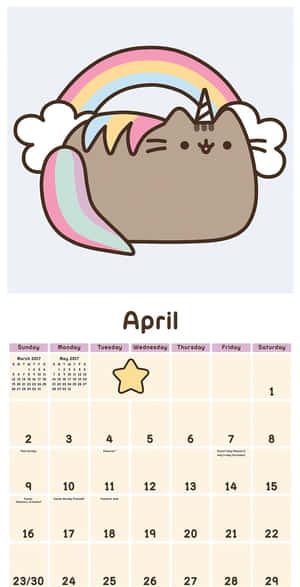 Image Adorable Pusheen In A Kawaii Outfit Wallpaper