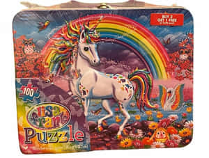 Image An Adorable Pastel Colored Lisa Frank Unicorn Wallpaper