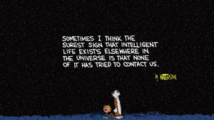 Image “calvin And Hobbes: Best Friends Forever” Wallpaper