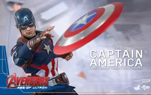 Image Captain America Defends Himself With His Legendary Shield Wallpaper