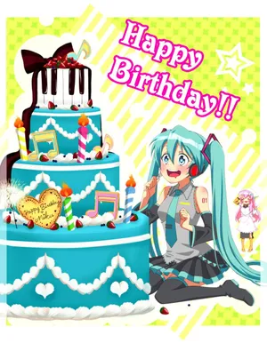Image Celebrate Your Birthday Anime Style! Wallpaper