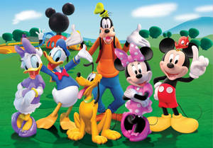 Image Classic Mickey Mouse And Friends From Mickey Mouse Clubhouse Wallpaper