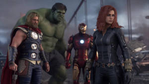 Image Enjoy An Immersive Gaming Experience With Marvel Xbox Wallpaper