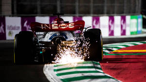 Image Experience The Power Of Mercedes F1 On Your Iphone Wallpaper