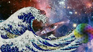 Image Explore The World Of Psychedelic Space Wallpaper