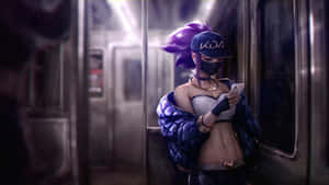 Image Exploring The Depths Of An Underground Metro Station Wallpaper