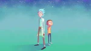 Image Fun And Adventure With Rick And Morty Wallpaper