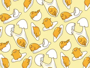 Image Gudetama Loves Technology Wallpaper