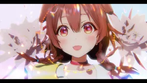 Image Inugami Korone Chilling With Cute Canine Companions Wallpaper