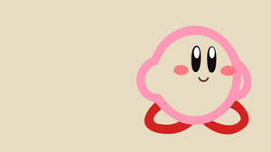 Image Kirby Posing As A Video Game Icon Wallpaper