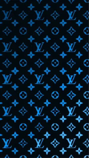 Image Louis Vuitton Blue Leather Handbag Wallpaper
