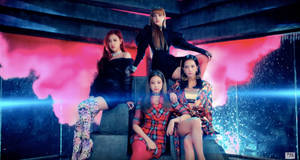 Image Members Of K-pop Group Blackpink In Their Mv