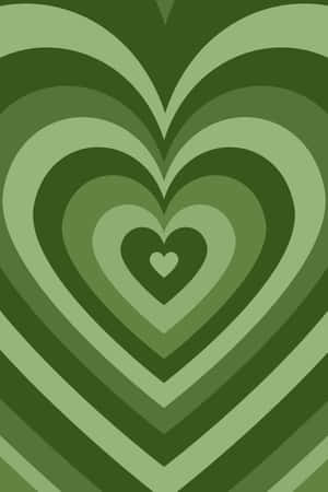 Image Mint Green Hearts Setting The Scene For A Magical Day Wallpaper