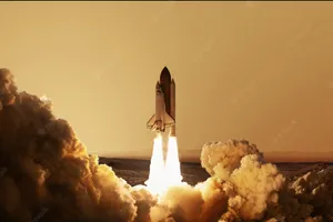 Image Prototype Of Spacex Starship Departs Launch Pad Wallpaper