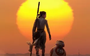 Image Rey From The Star Wars Series Wallpaper