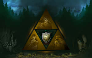 Image The Iconic Triforce From The Legend Of Zelda Wallpaper