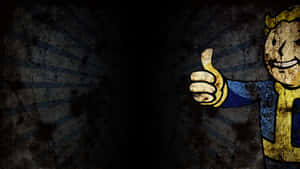 Image Vault Boy From The Fallout Video Game Series Wallpaper