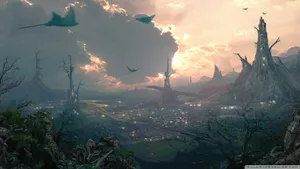 Imaginary World Wallpaper