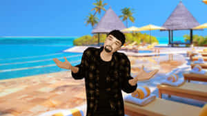 Imvu Beach Shrug Wallpaper