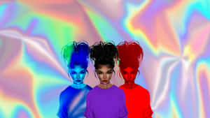 Imvu Holographic Foil Wallpaper